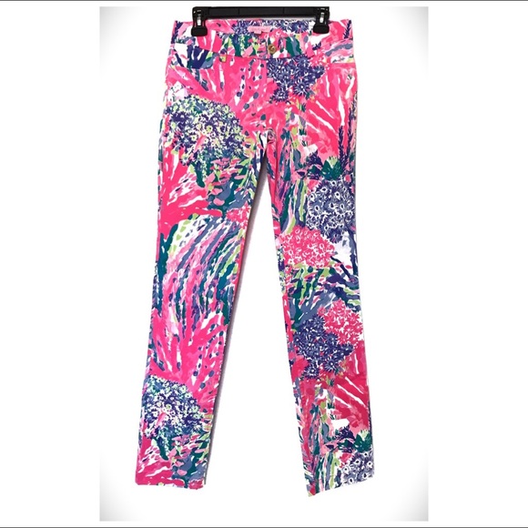 Lilly Pulitzer Pants - Lilly Pulitzer Callahan Chino Pants Jeans SZ 2